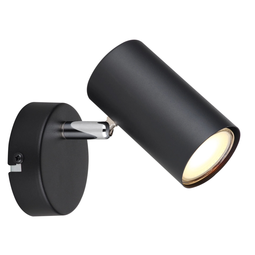 Globo - Wall spotlight 1xGU10/25W/230V black