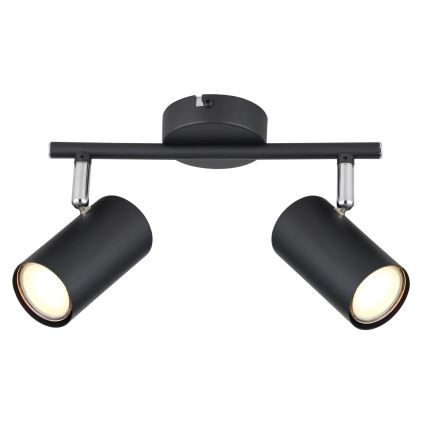 Globo - Spotlight 2xGU10/25W/230V black