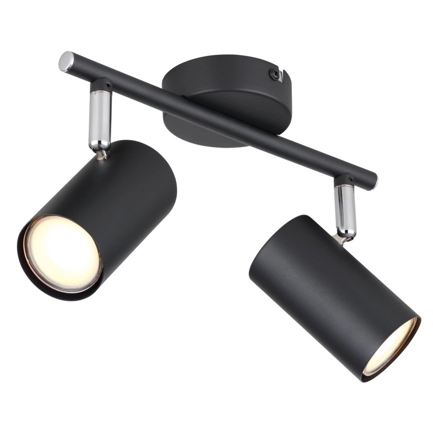 Globo - Spotlight 2xGU10/25W/230V black