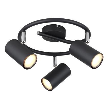 Globo - Spotlight 3xGU10/25W/230V black