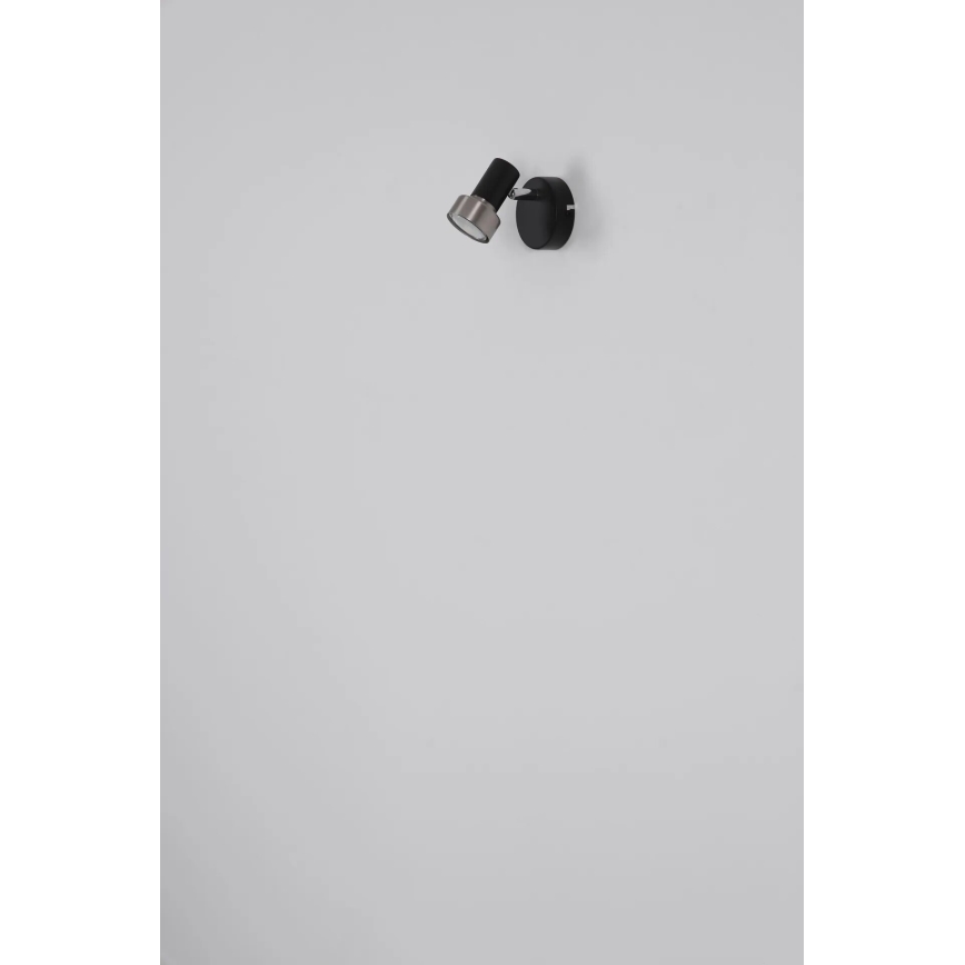 Globo - Wall spotlight 1xGU10/25W/230V black/gold