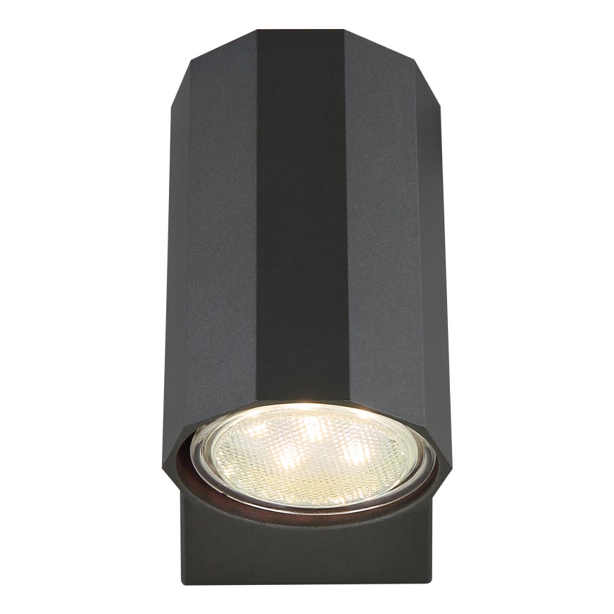 Globo - Wall spotlight 1xGU10/25W/230V black