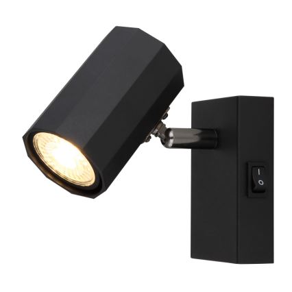 Globo - Wall spotlight 1xGU10/25W/230V black