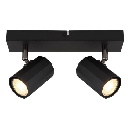 Globo - Spotlight 2xGU10/25W/230V black
