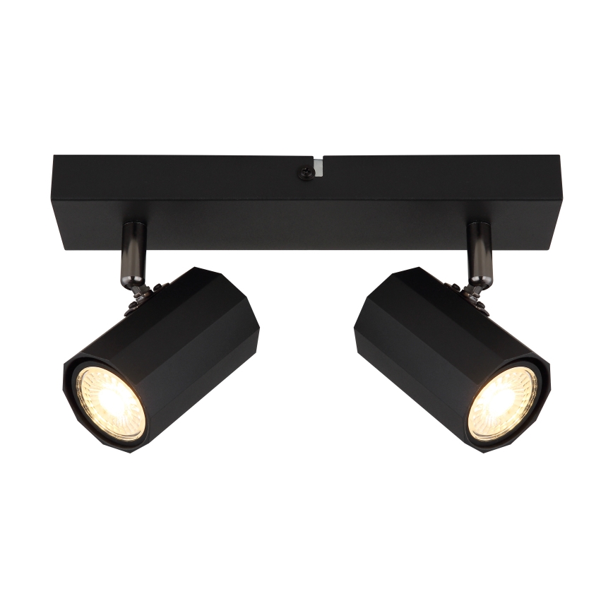 Globo - Spotlight 2xGU10/25W/230V black