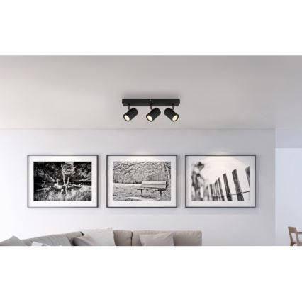 Globo - Spotlight 3xGU10/25W/230V black