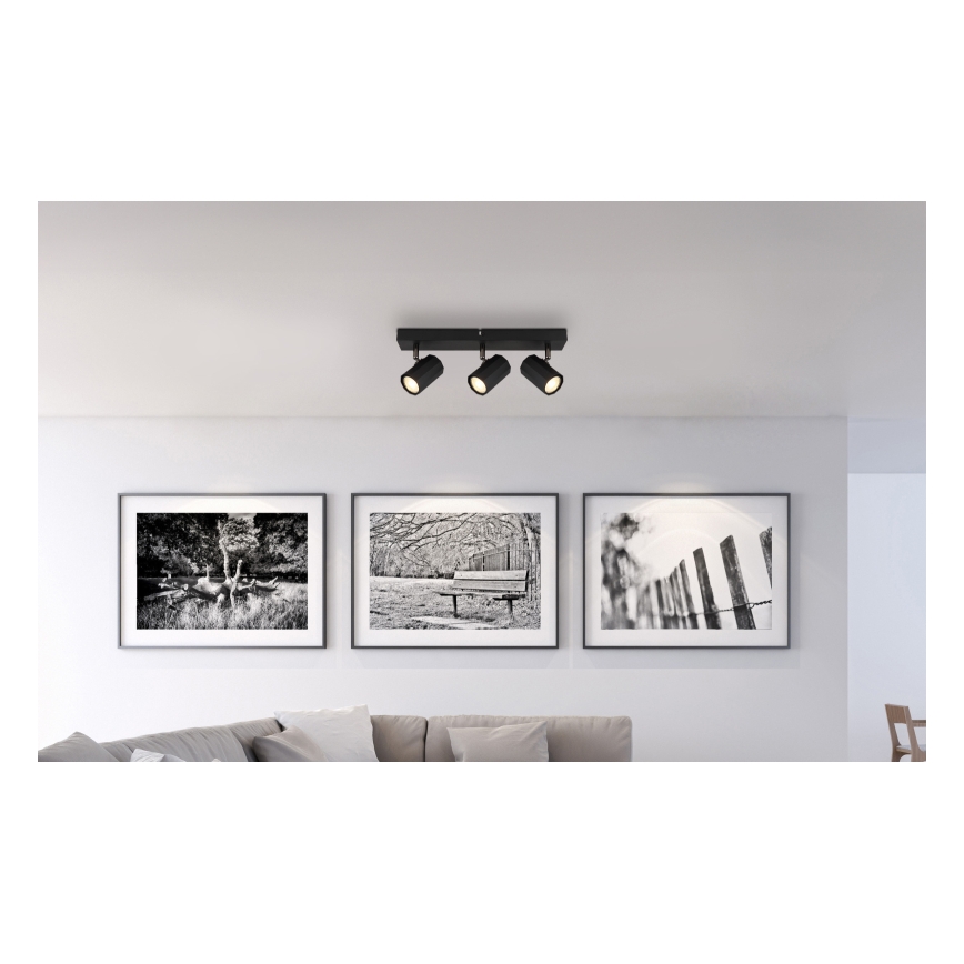 Globo - Spotlight 3xGU10/25W/230V black