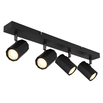 Globo - Spotlight 4xGU10/25W/230V black