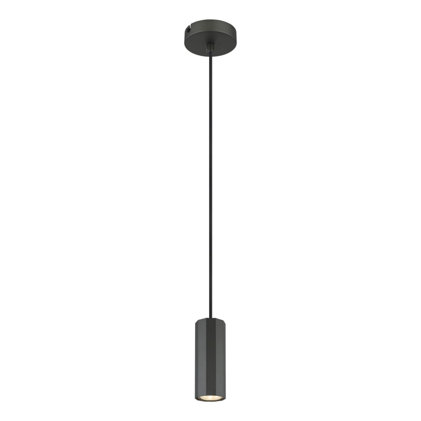 Globo - Chandelier on a string 1xGU10/25W/230V black