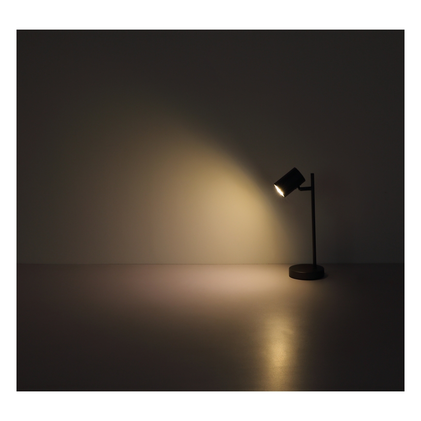 Globo - Chandelier on a string 1xGU10/25W/230V black