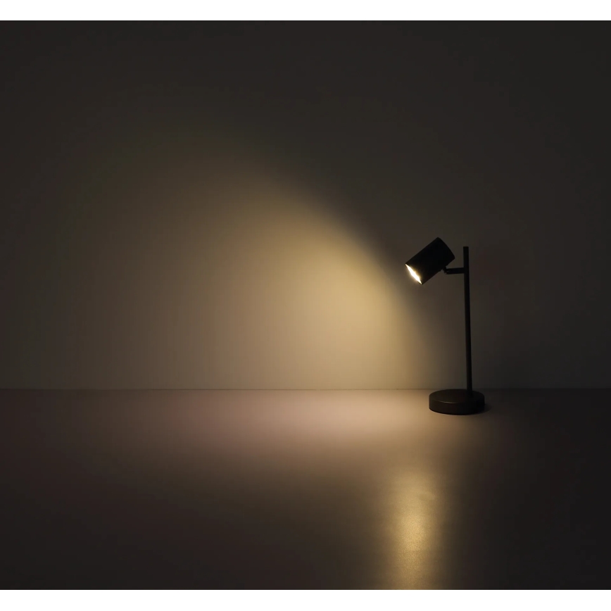 Globo - Table lamp 1xGU10/5W/230V brown