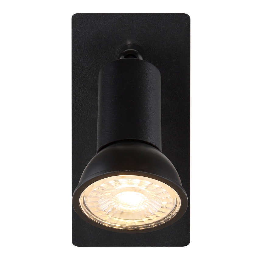 Globo - Wall spotlight 1xGU10/35W/230V black