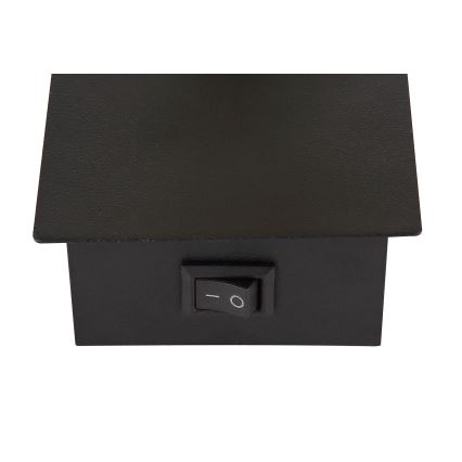 Globo - Wall spotlight 1xGU10/35W/230V black