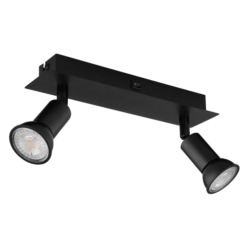 Globo - Spotlight 2xGU10/35W/230V black