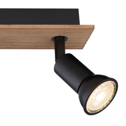 Globo - Spotlight 3xGU10/35W/230V wood/metal