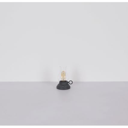 Globo - LED Dimmable rechargeable touch table lamp LED/1W/3,7V 1200 mAh anthracite