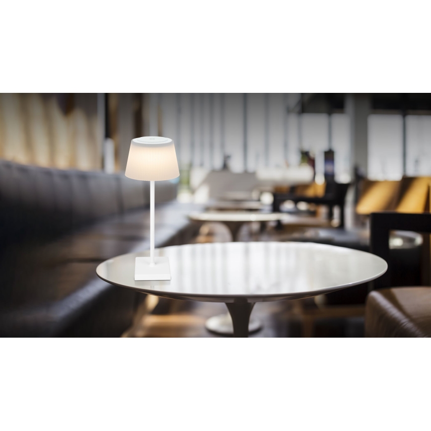 Globo - LED LED Outdoor dimmable touch table lamp LED/4W/5V 3000/4000/5000K 1800 mAh IP44