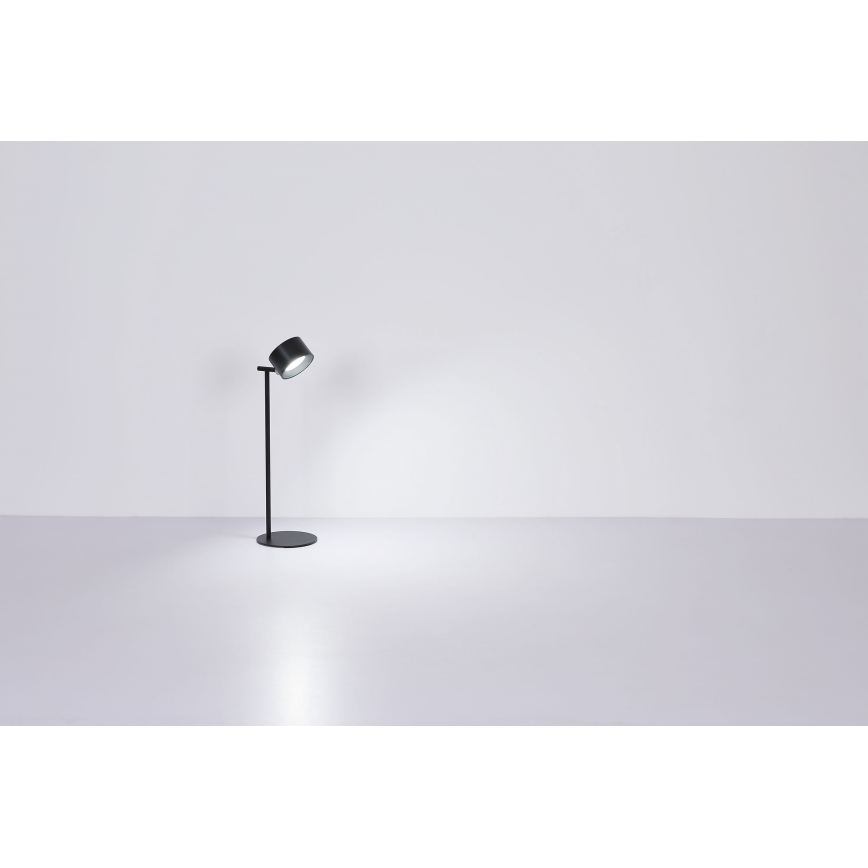 Globo - LED Dimmable touch table lamp 4in1 LED/4W/5V 3000/4000/5000K 1200 mAh black