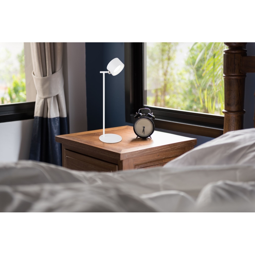 Globo - LED Dimmable touch table lamp 4in1 LED/4W/5V 3000/4000/5000K 1200 mAh white