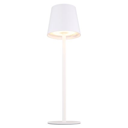 Globo - LED Dimmable touch outdoor lamp LED/3W/3,7V IP44 1800 mAh USB white