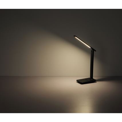 Globo - LED Touch dimmable rechargeable table lamp LED/5W/5V 2700/4000/6500K 1800 mAh black
