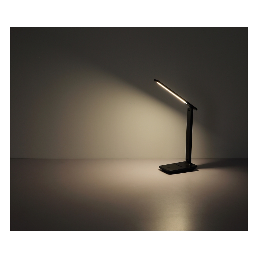 Globo - LED Touch dimmable rechargeable table lamp LED/5W/5V 2700/4000/6500K 1800 mAh black