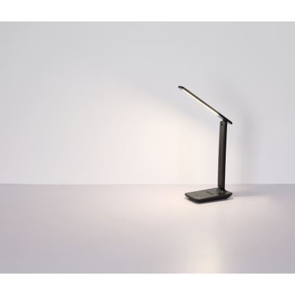 Globo - LED Touch dimmable rechargeable table lamp LED/5W/5V 2700/4000/6500K 1800 mAh black