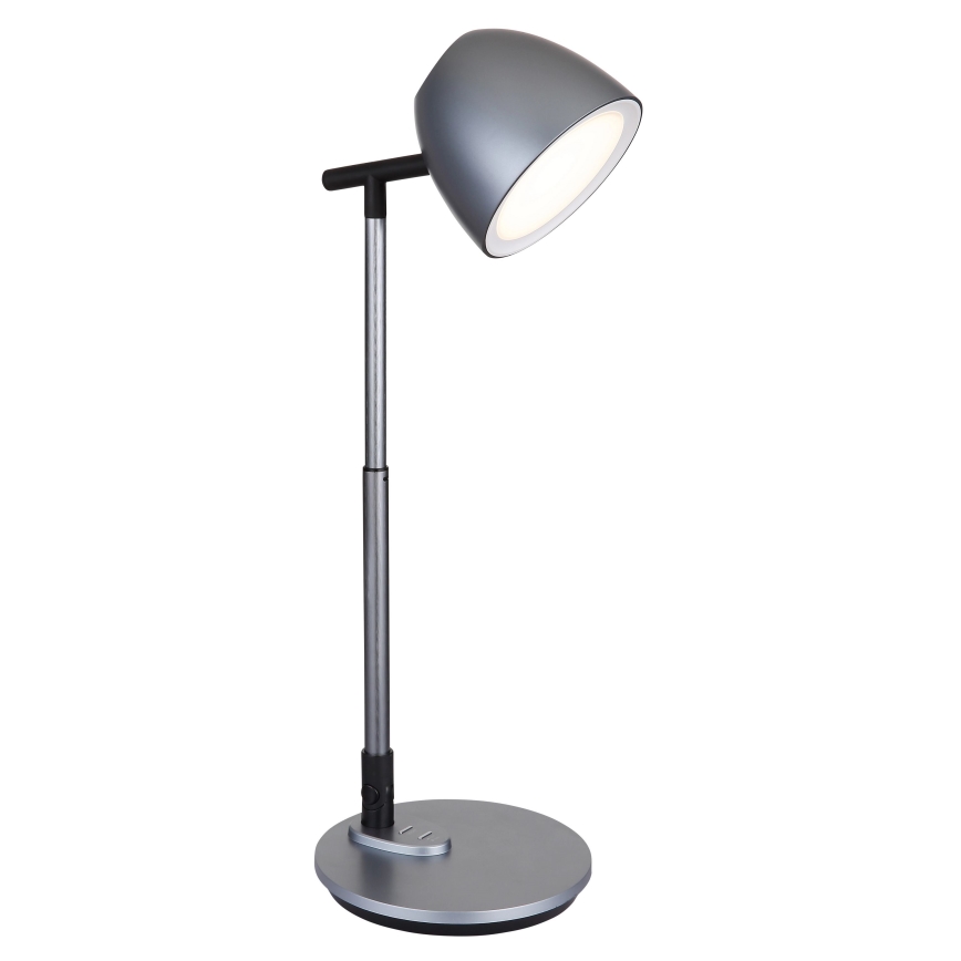 Globo - LED Dimmable touch table lamp LED/7,5W/230V 3000K/4000K/6500K grey
