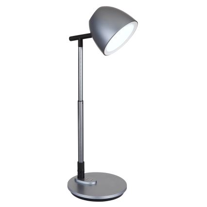Globo - LED Dimmable touch table lamp LED/7,5W/230V 3000K/4000K/6500K grey