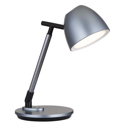 Globo - LED Dimmable touch table lamp LED/7,5W/230V 3000K/4000K/6500K grey