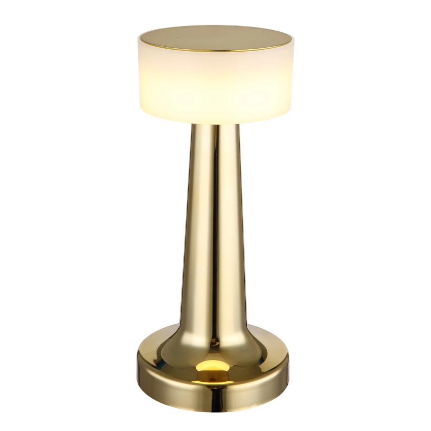Globo - LED Dimmable touch table lamp LED/1W/3,7V 2700K/4000K/6500K 800 mAh USB gold