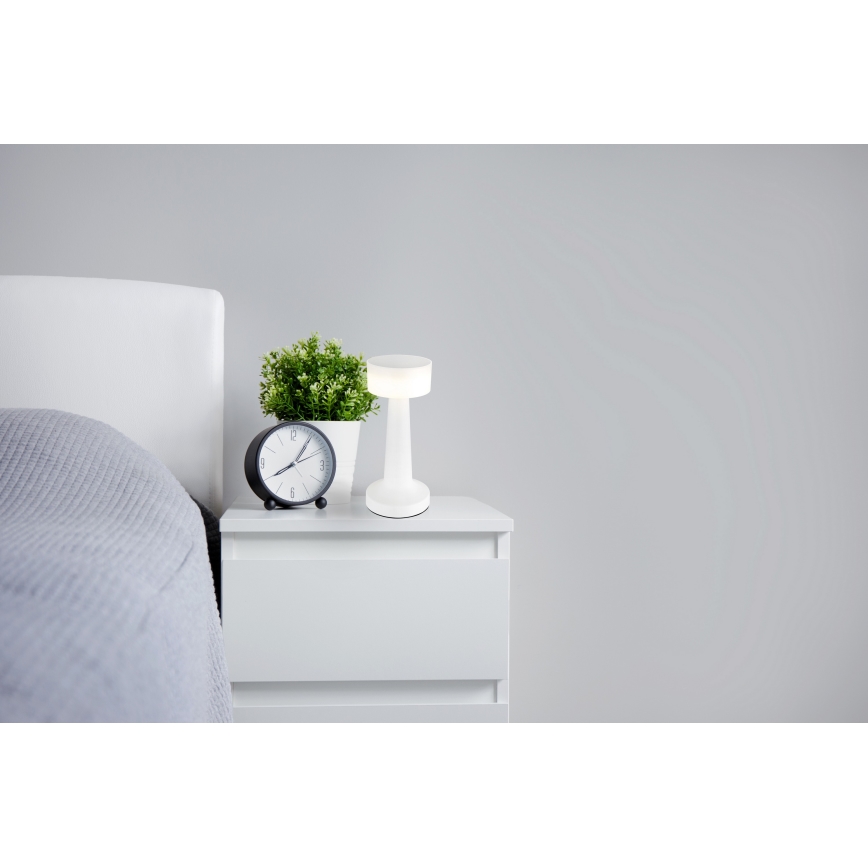 Globo - LED Dimmable touch table lamp LED/1W/3,7V 2700K/4000K/6500K 800 mAh USB white
