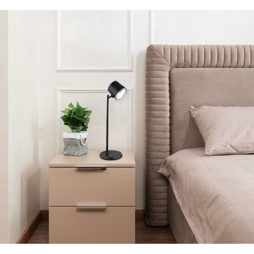 Globo - LED Dimmable touch table lamp 4in1 LED/6W/3,7V 3000K/4000K/6500K 1500 mAh USB black