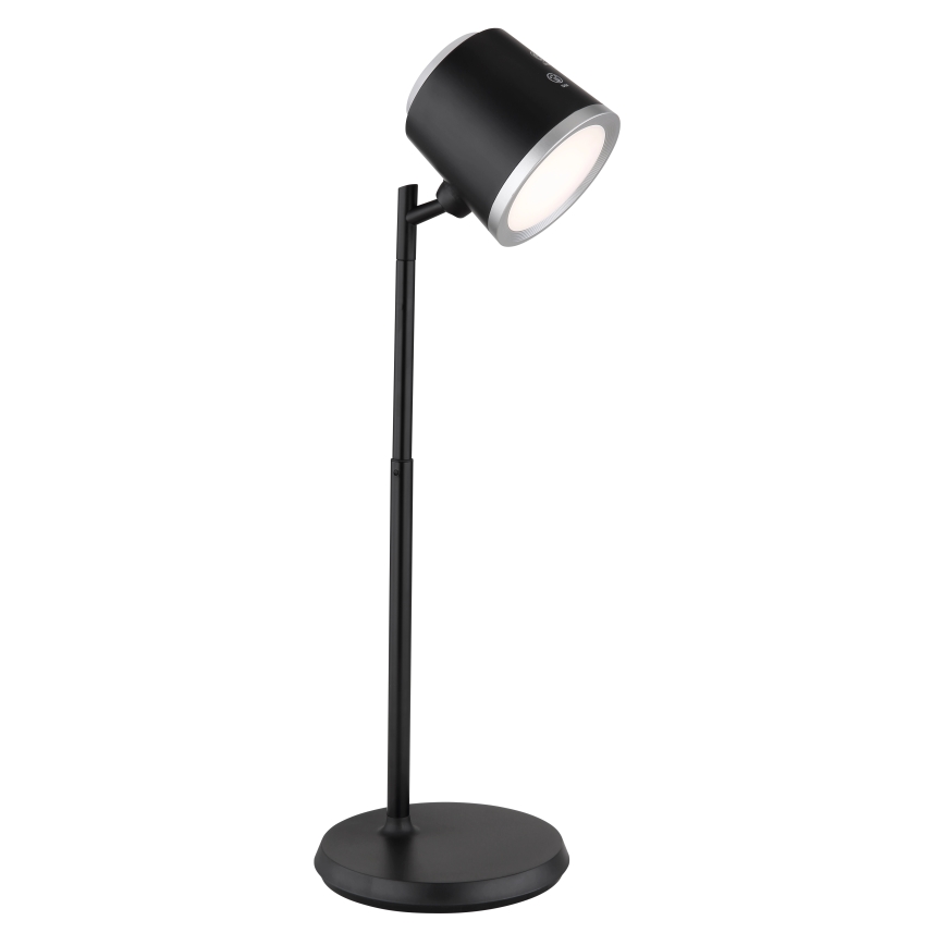 Globo - LED Dimmable touch table lamp 4in1 LED/6W/3,7V 3000K/4000K/6500K 1500 mAh USB black