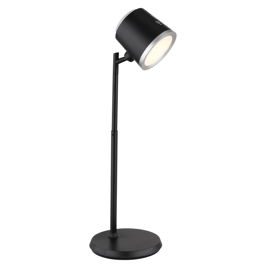 Globo - LED Dimmable touch table lamp 4in1 LED/6W/3,7V 3000K/4000K/6500K 1500 mAh USB black