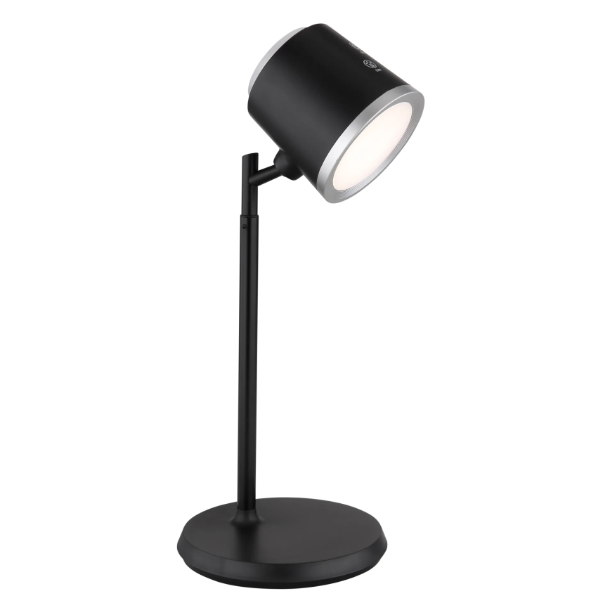 Globo - LED Dimmable touch table lamp 4in1 LED/6W/3,7V 3000K/4000K/6500K 1500 mAh USB black