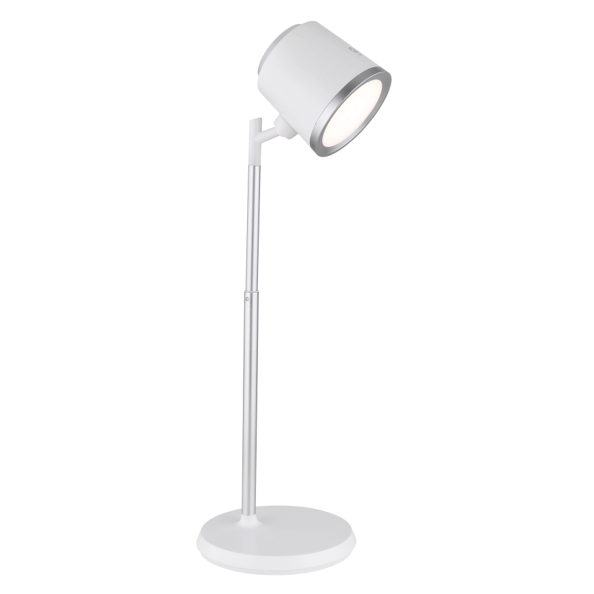 Globo - LED Dimmable touch table lamp 4in1 LED/6W/3,7V 3000K/4000K/6500K 1500 mAh USB white