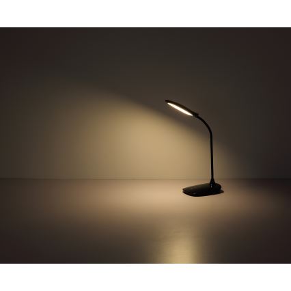 Globo - LED Dimmable touch table lamp LED/9W/230V 3000K/4000K/6500K CRI 90 black