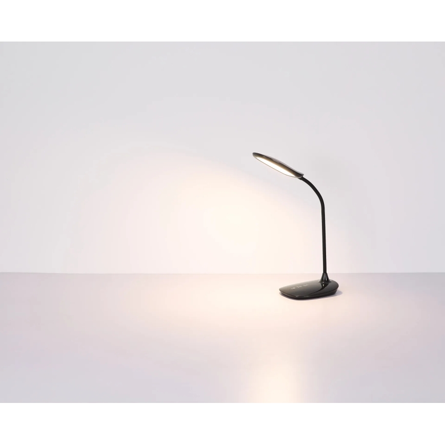 Globo - LED Dimmable touch table lamp LED/9W/230V 3000K/4000K/6500K CRI 90 black