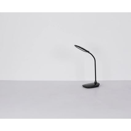 Globo - LED Dimmable touch table lamp LED/9W/230V 3000K/4000K/6500K CRI 90 black