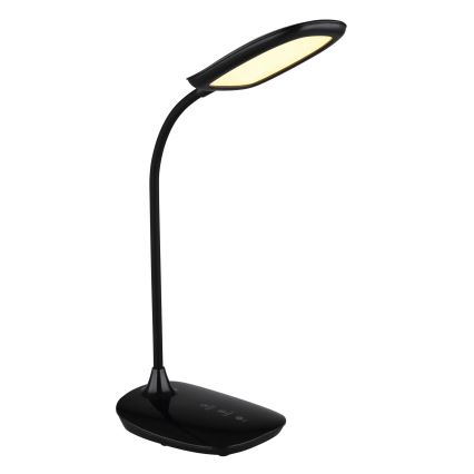 Globo - LED Dimmable touch table lamp LED/9W/230V 3000K/4000K/6500K CRI 90 black