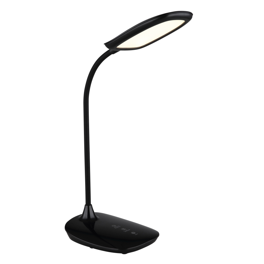Globo - LED Dimmable touch table lamp LED/9W/230V 3000K/4000K/6500K CRI 90 black