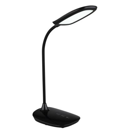 Globo - LED Dimmable touch table lamp LED/9W/230V 3000K/4000K/6500K CRI 90 black