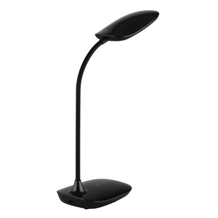 Globo - LED Dimmable touch table lamp LED/9W/230V 3000K/4000K/6500K CRI 90 black