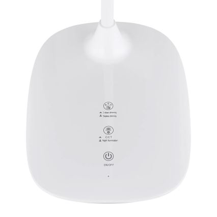 Globo - LED Dimmable touch table lamp LED/9W/230V 3000K/4000K/6500K CRI 90 white
