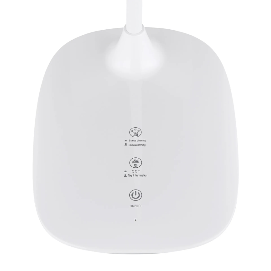 Globo - LED Dimmable touch table lamp LED/9W/230V 3000K/4000K/6500K CRI 90 white