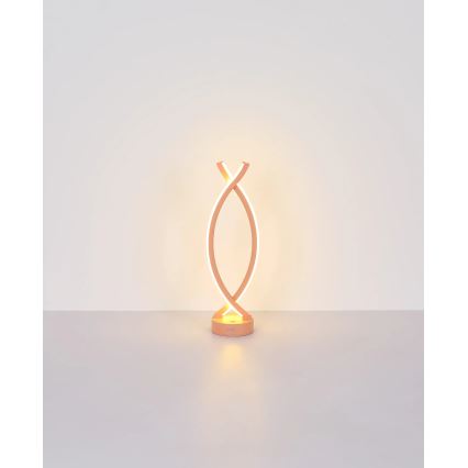 Globo - LED Dimmable touch table lamp LED/1W/3,7V 3000K 1800 mAh USB pink