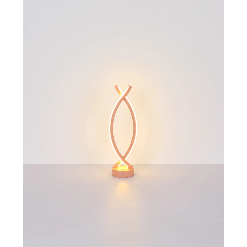 Globo - LED Dimmable touch table lamp LED/1W/3,7V 3000K 1800 mAh USB pink