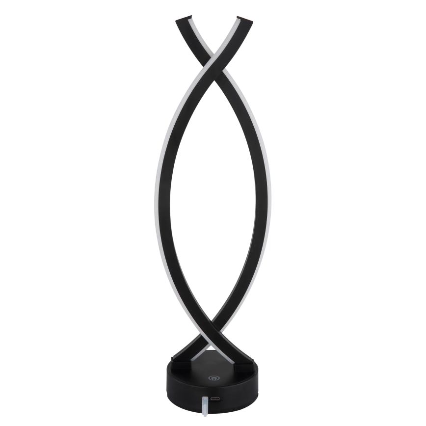 Globo - LED Dimmable touch table lamp LED/1W/3,7V 3000K 1800 mAh USB black