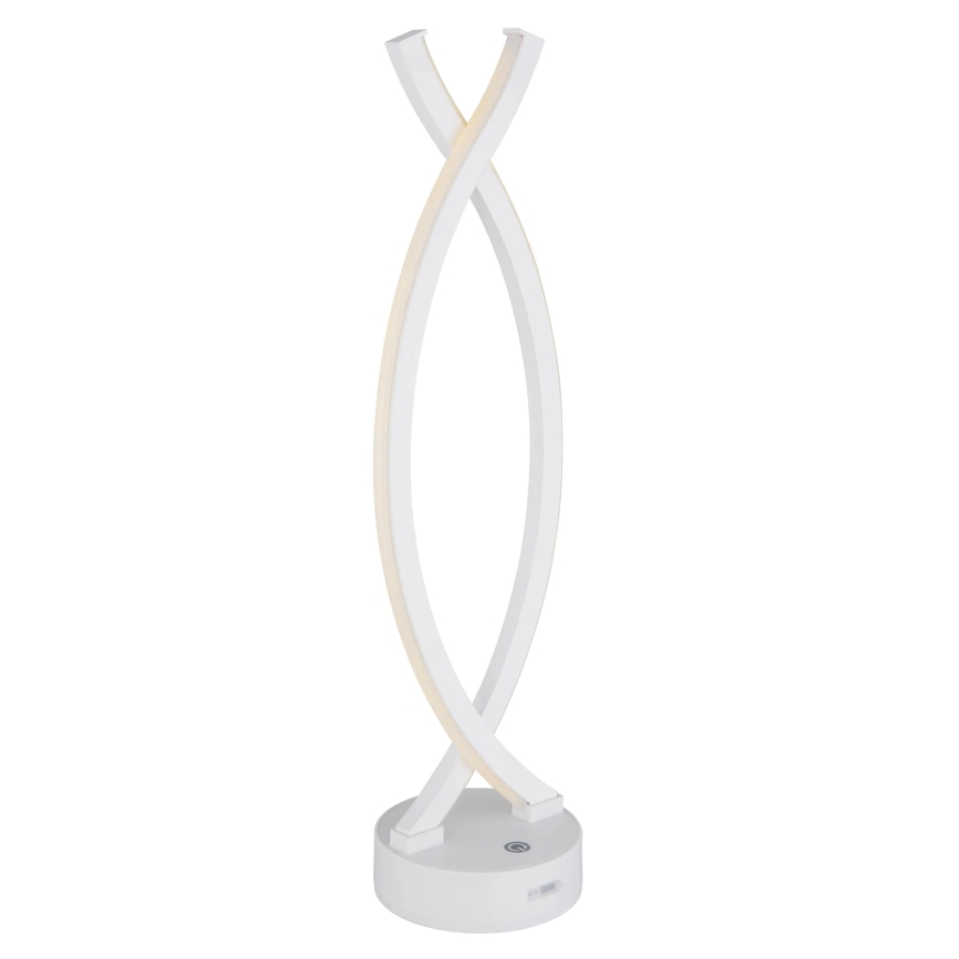 Globo - LED Dimmable touch table lamp LED/1W/3,7V 3000K 1800 mAh USB white